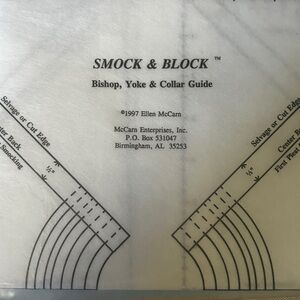 COPY - Heirloom Pattern-Smock and Block Bishop’s Yolk, and Collar Guide